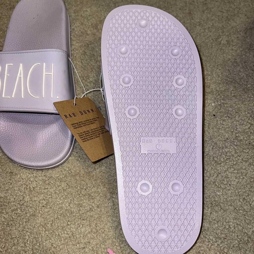 NWT Rae Dunn Sandals - Picture 2 of 2